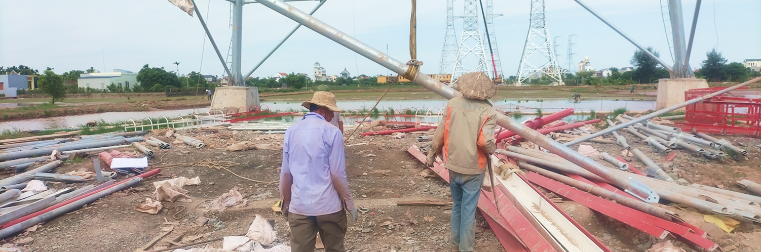 برج أنابيب قوهوا: مشروع خط نقل 500 كيلو فولت في فيتنام