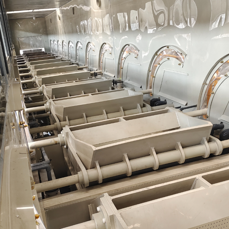 خط الجلفنة بالغمس الساخن بالطرد المركزي