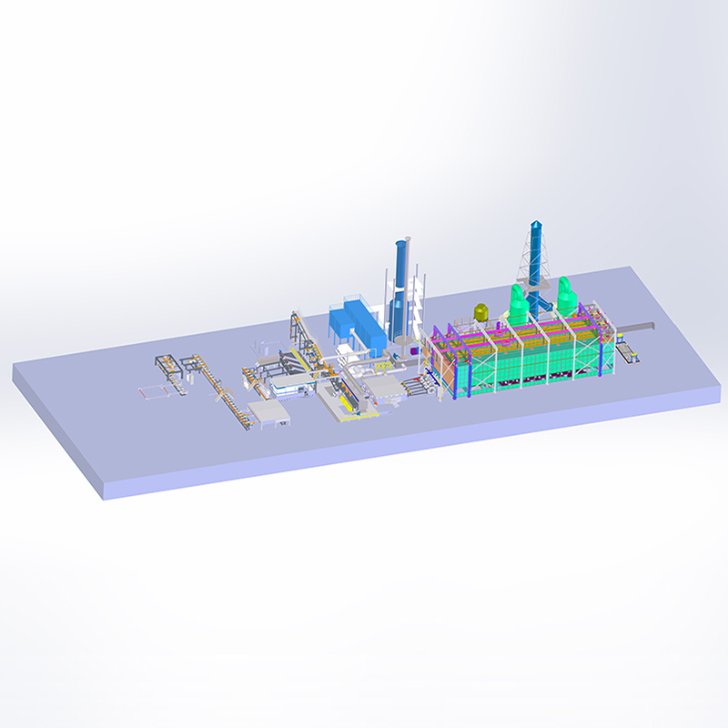 أنابيب الصلب تراجع الساخنة خط الجلفنة